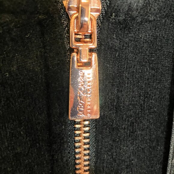 Betsey Johnson Performance Velour "Love" Hoodie Sz M - Picture 4 of 4